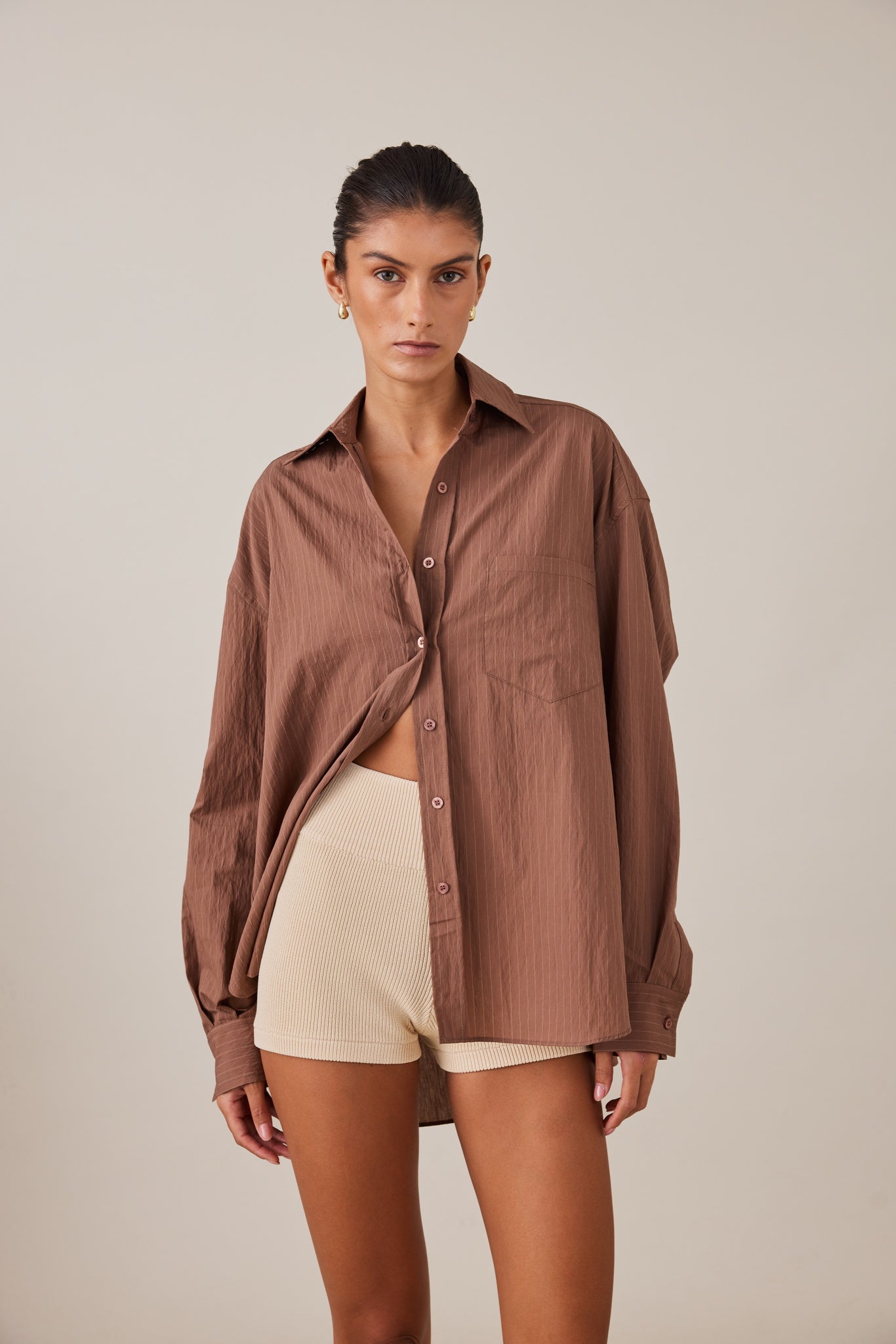 SOL KNIT SHORT - MILK