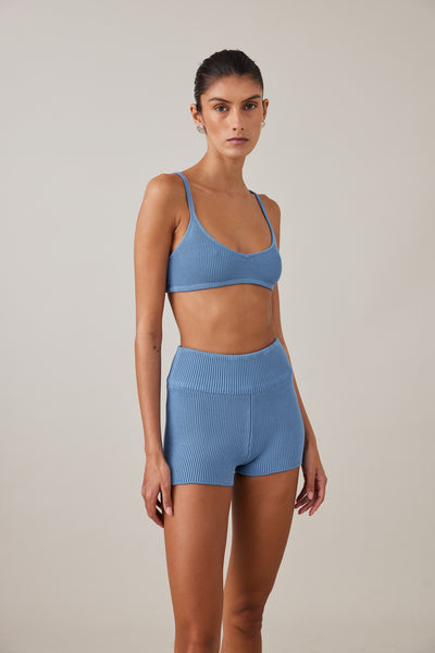 ESSENTIAL BRALETTE - BLEUE