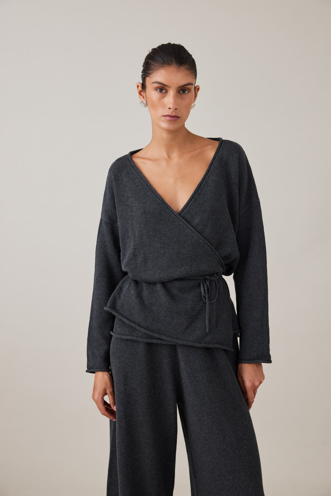 PRE-ORDER | SABINE PANT - CHARCOAL