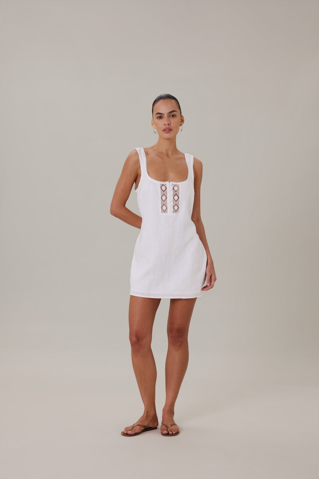 COMING SOON | ELIO DRESS - BIANCO