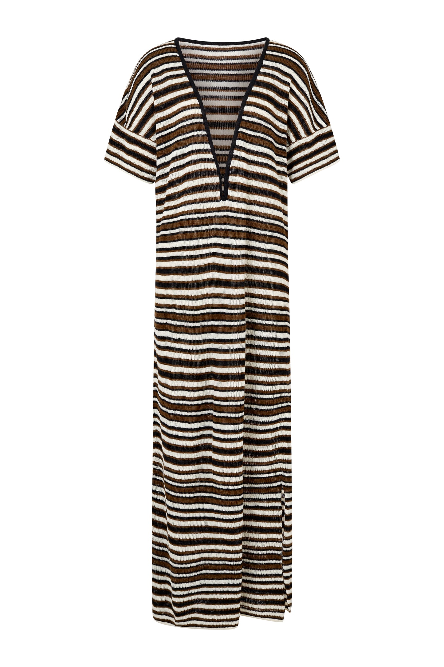 AURA MAXI DRESS - DESERT STRIPE