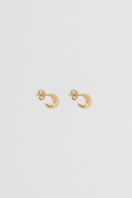 FOLD HOOPS SMALL - GOLD