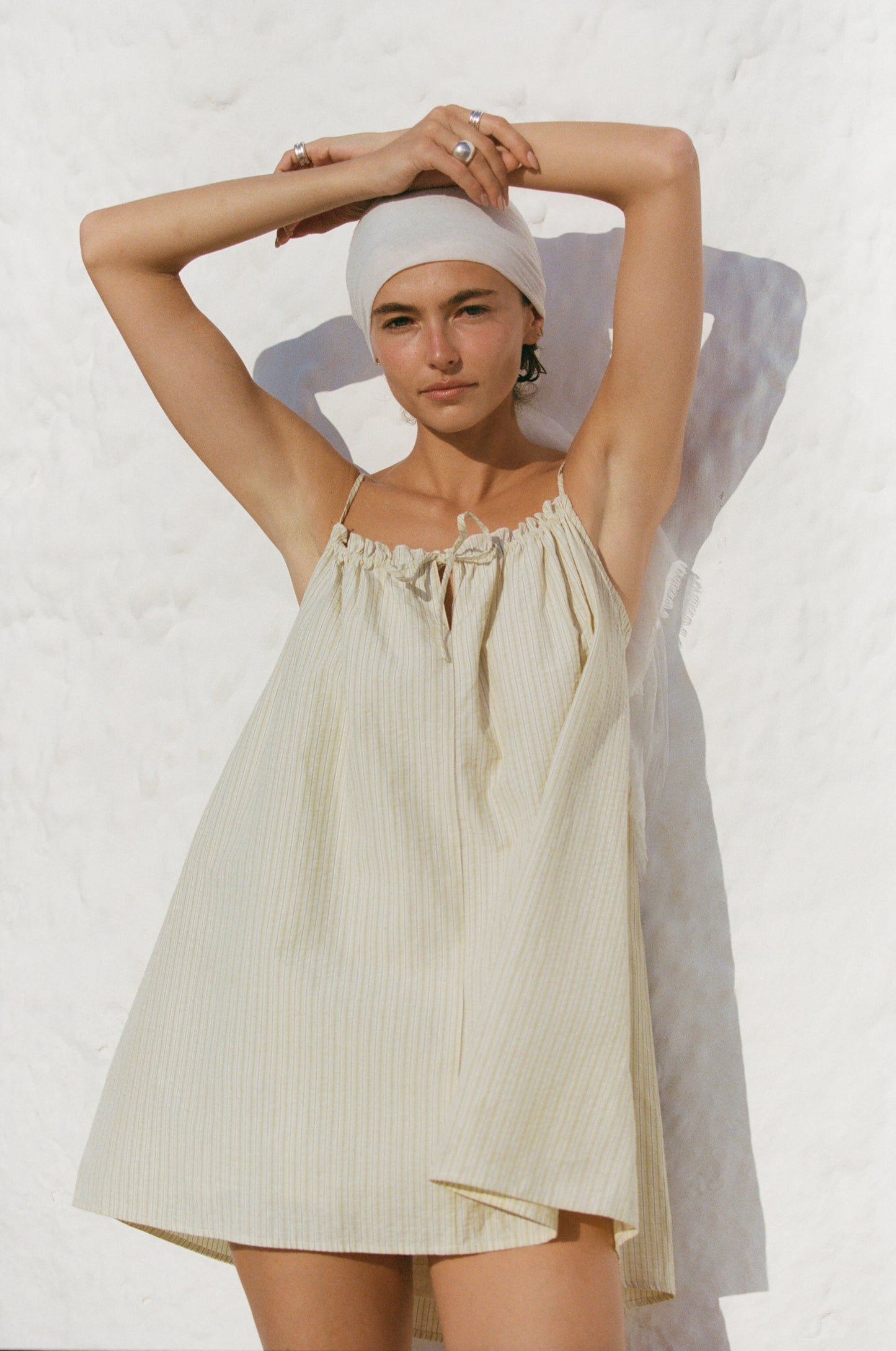 YOLI DRESS - CITRUS STRIPE