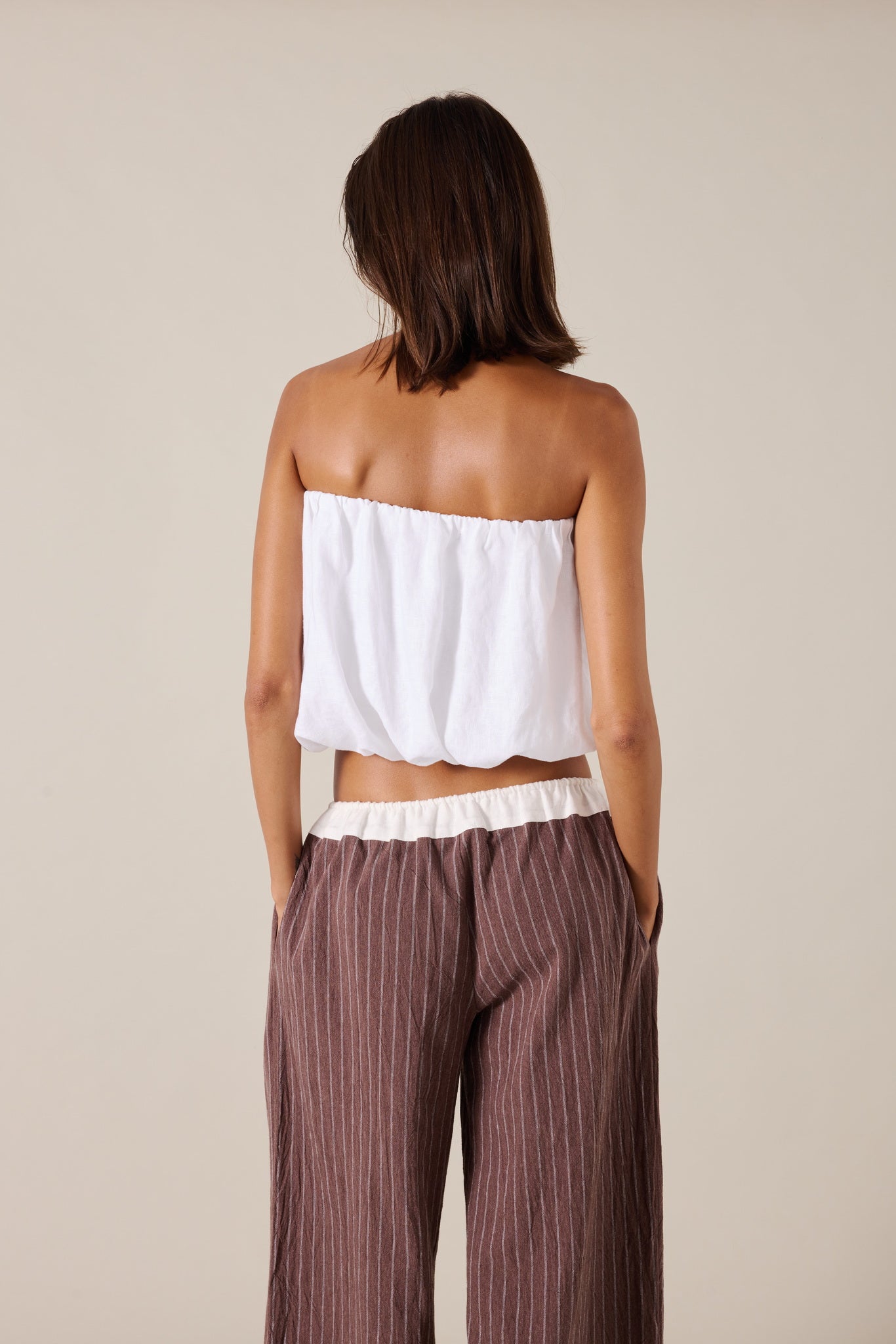 VERCI PANT - SIENNA STRIPE