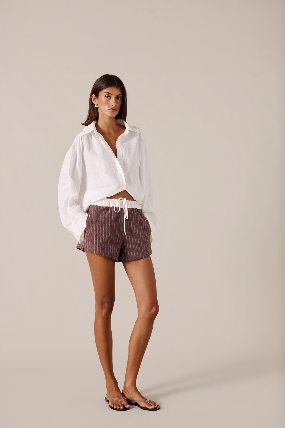 VERCI SHORT -  SIENNA STRIPE