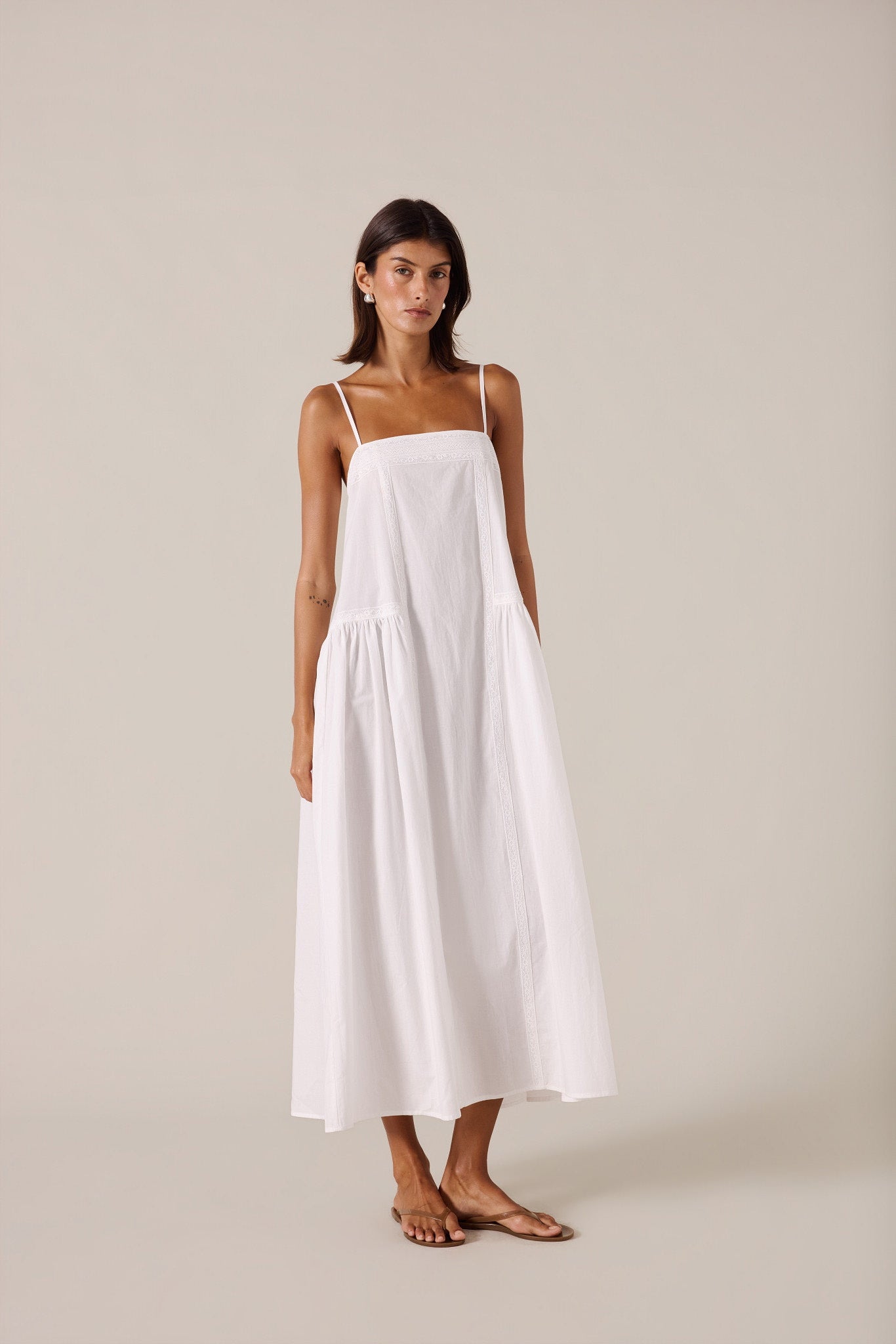 COMING SOON | MARISOL MAXI DRESS - PEARL