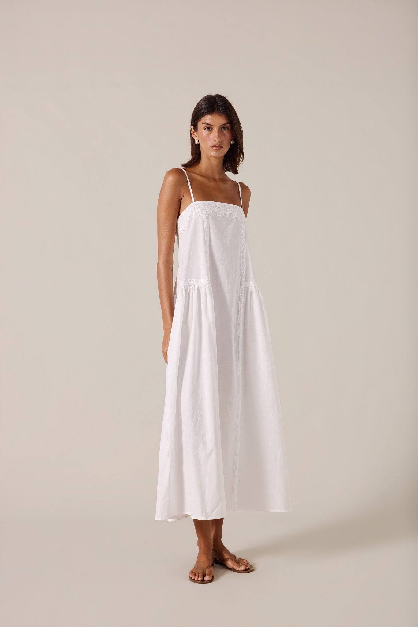 COMING SOON | MARISOL MAXI DRESS - PEARL