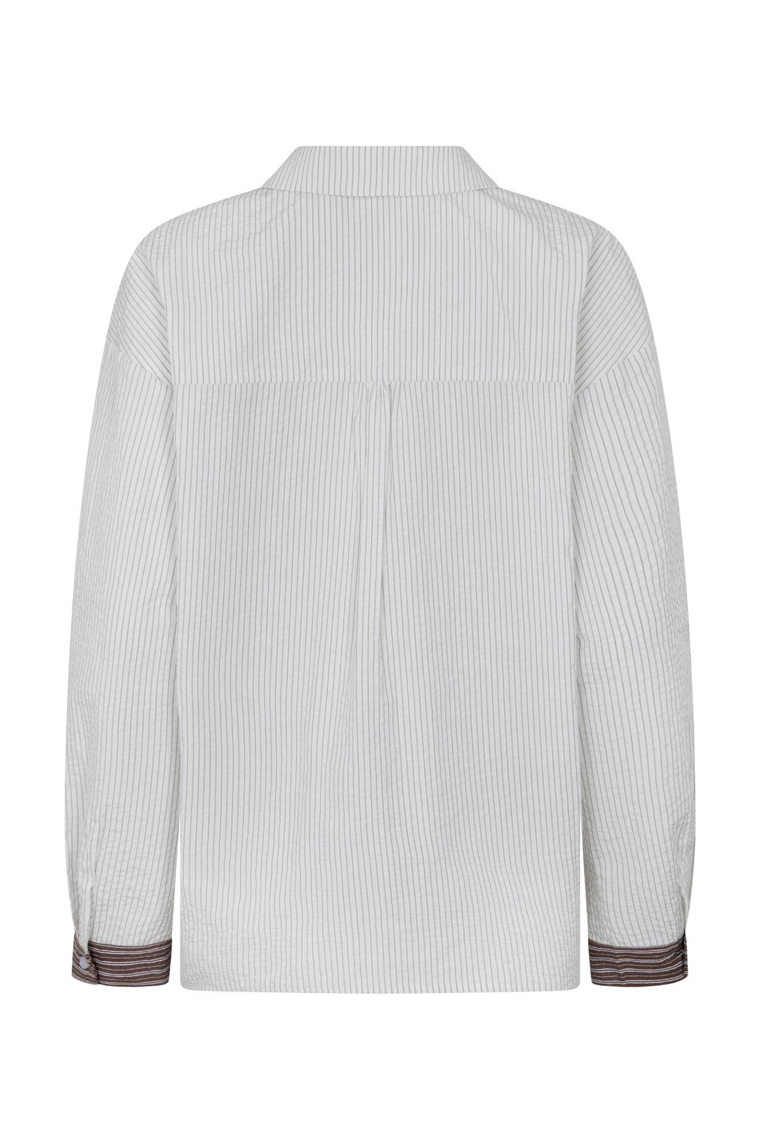 MAE SHIRT - SLATE STRIPE