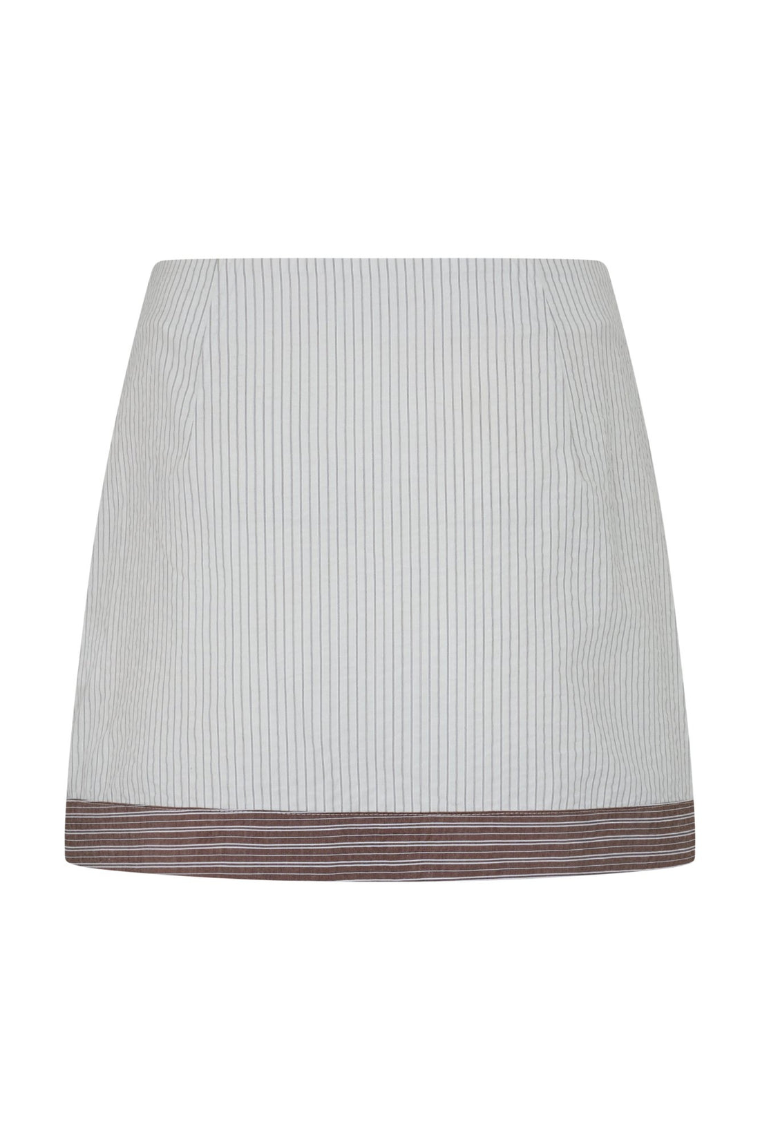 MAE SKIRT - SLATE STRIPE
