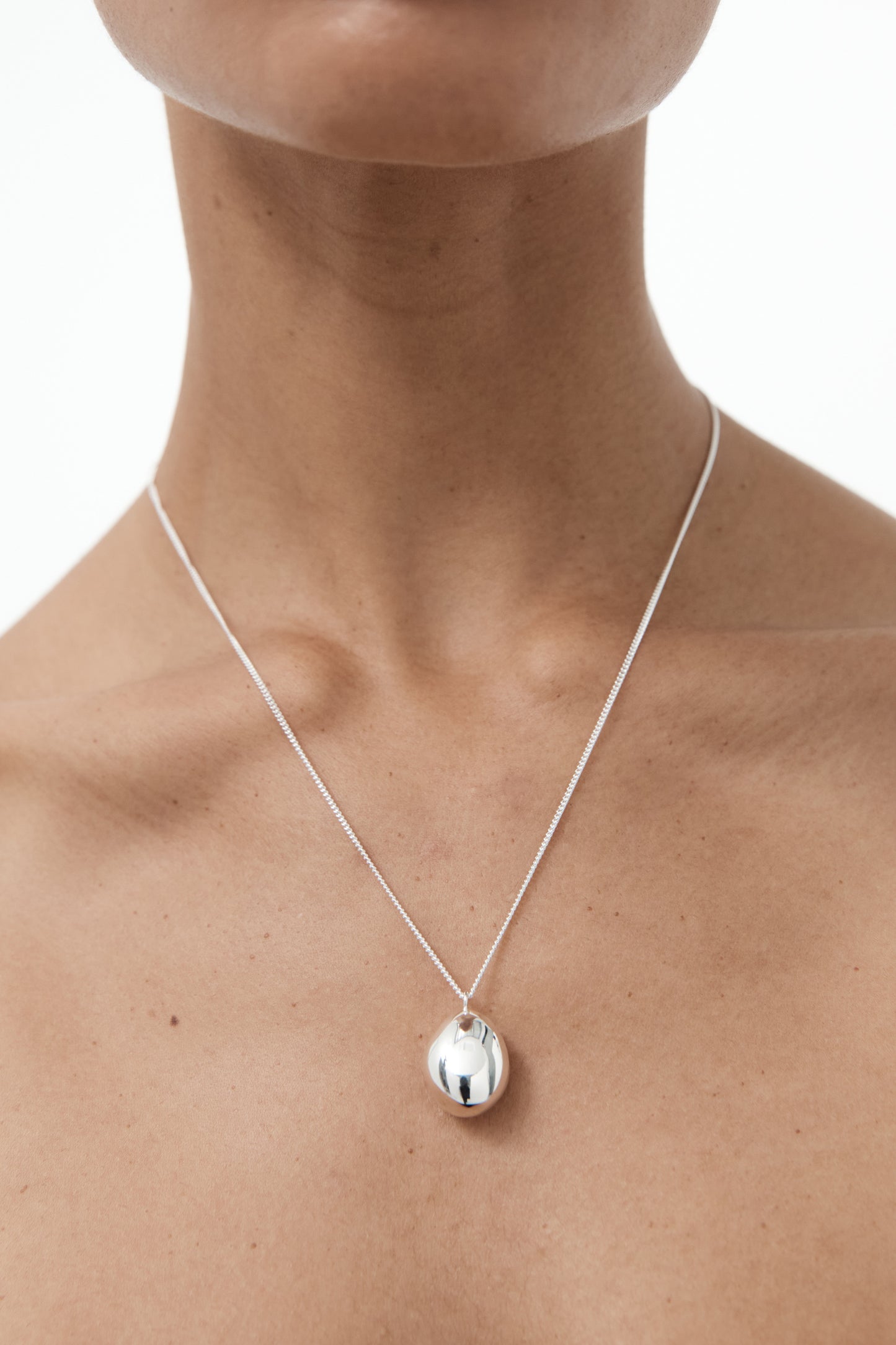 DROP NECKLACE - SILVER