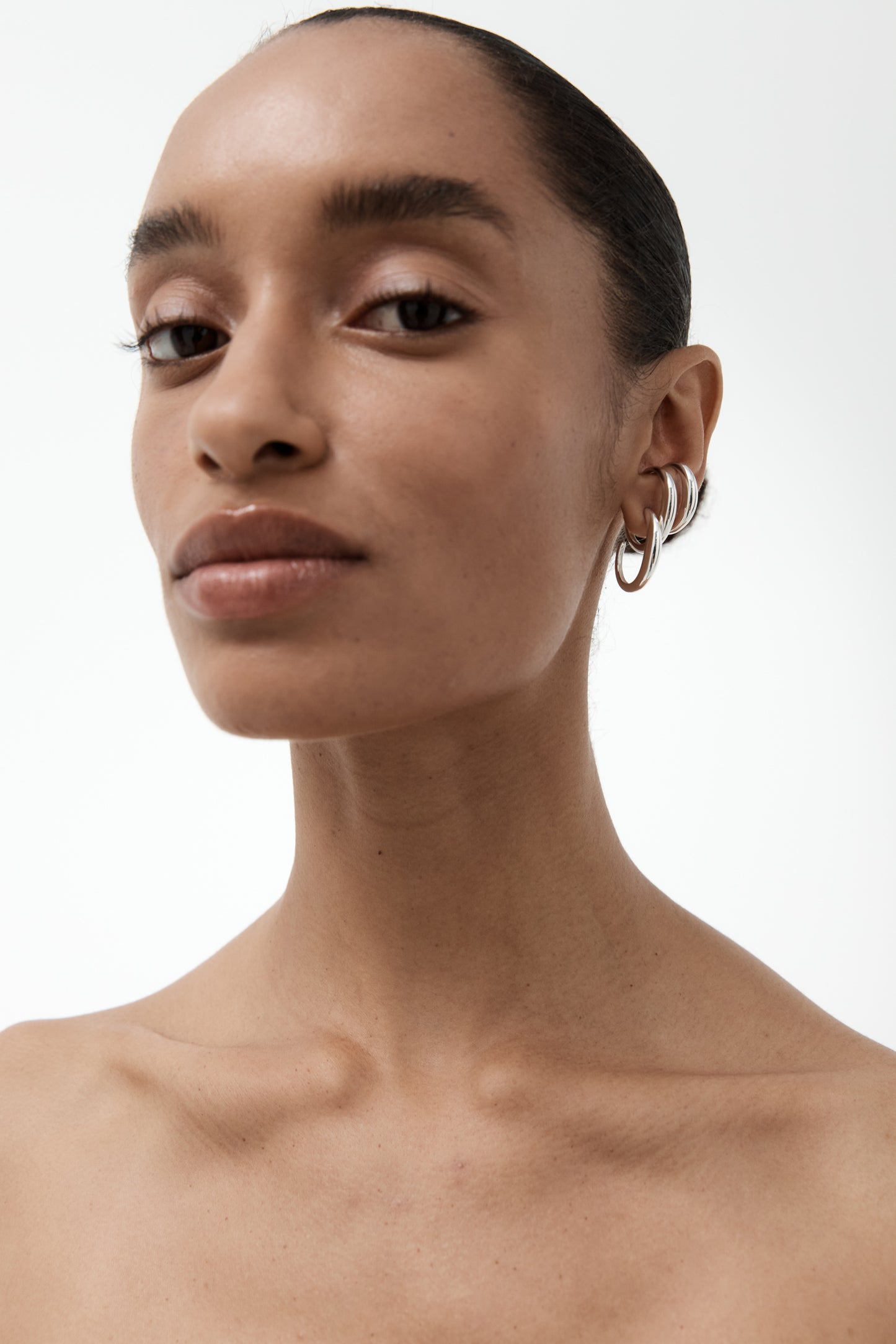 JEAN EAR CUFF SMALL - SILVER