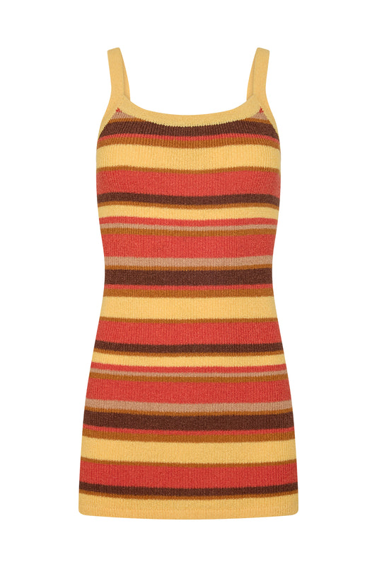 REINE 90'S DRESS - GUAVA