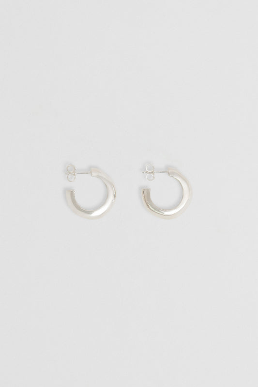 SENSE HOOPS MEDIUM - SILVER