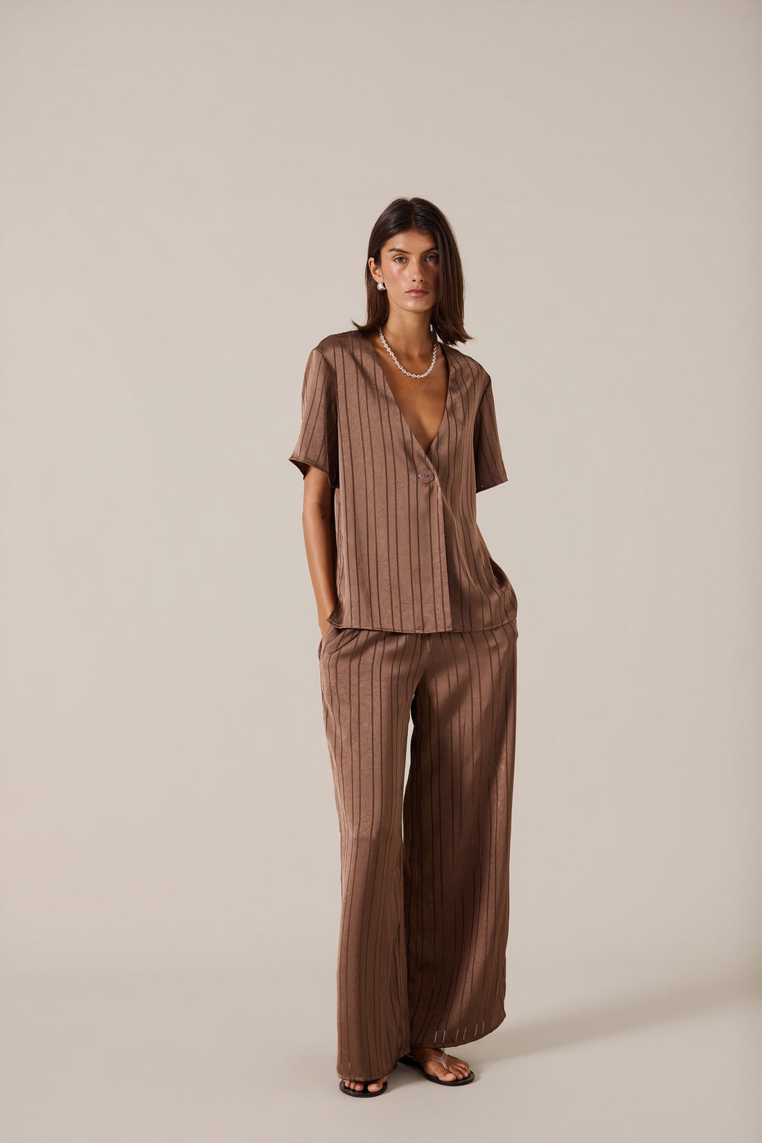 DEIJA SHIRT - TEAK