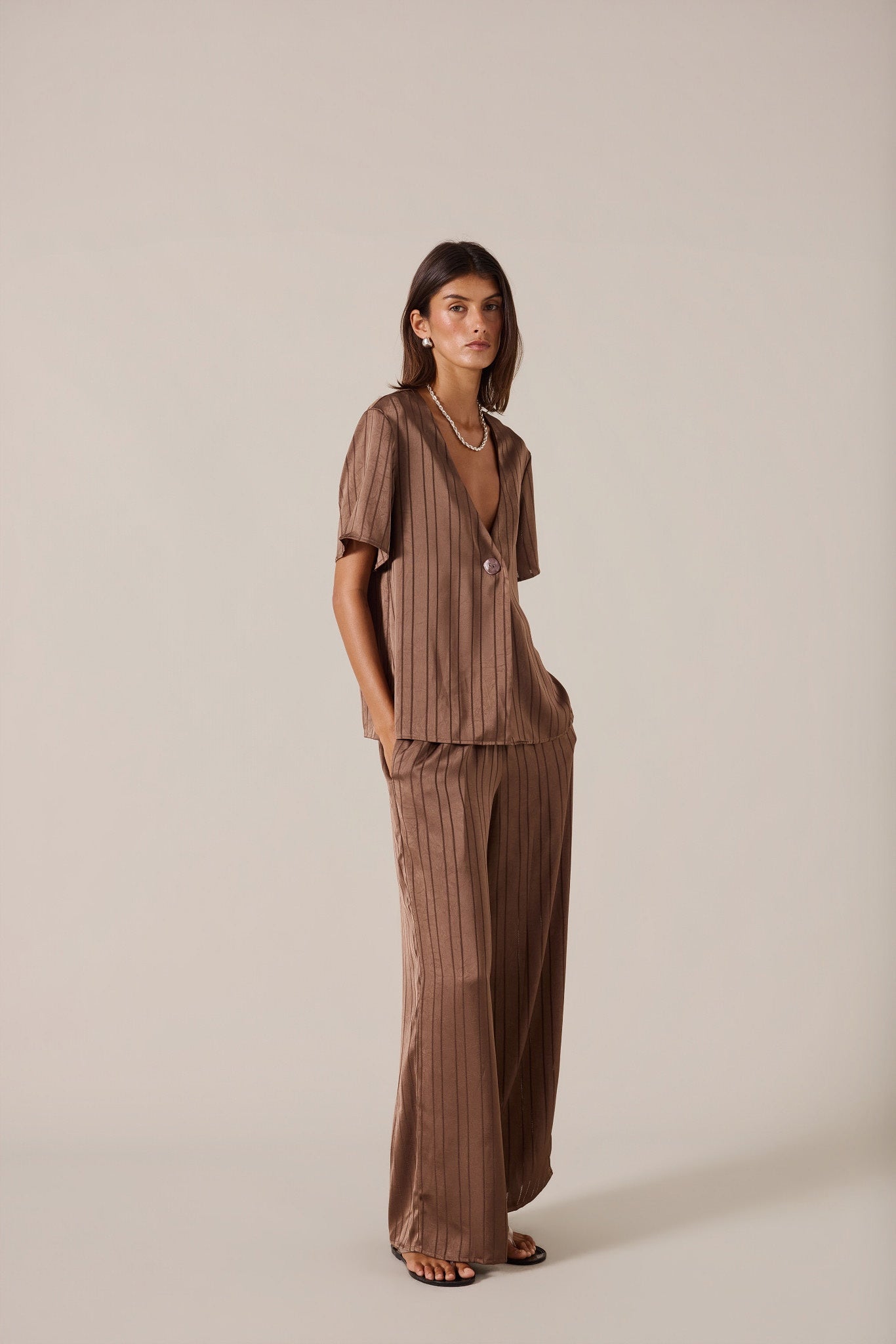 DEIJA SHIRT - TEAK