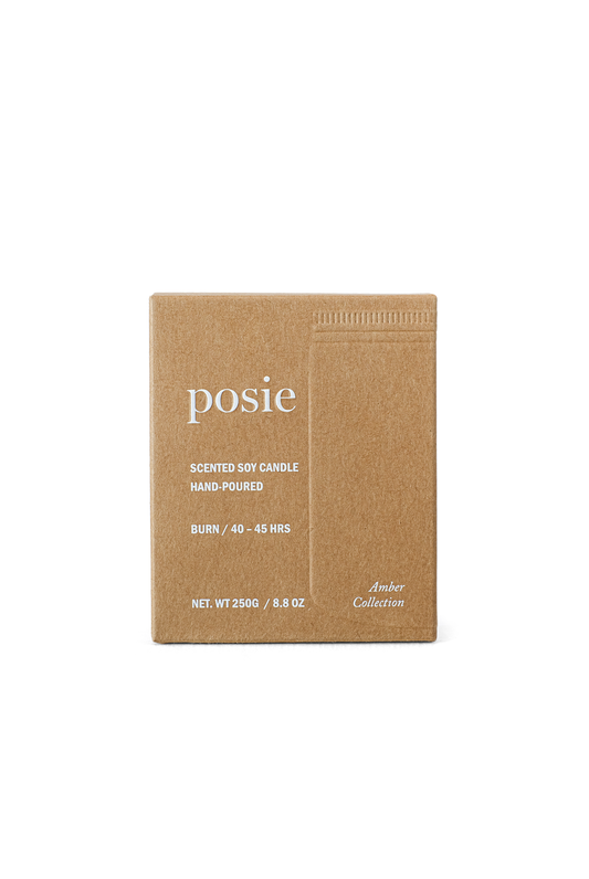 UME: POSIE AMBER JAR CANDLE 250G