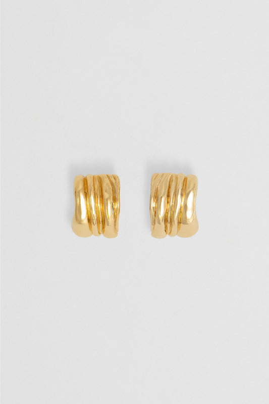 VERTIGO EARRINGS - GOLD