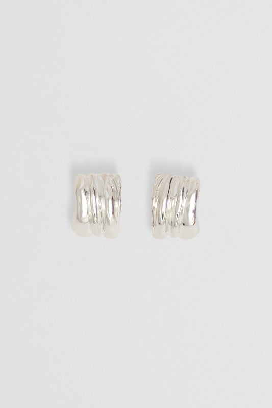 VERTIGO EARRINGS - SILVER