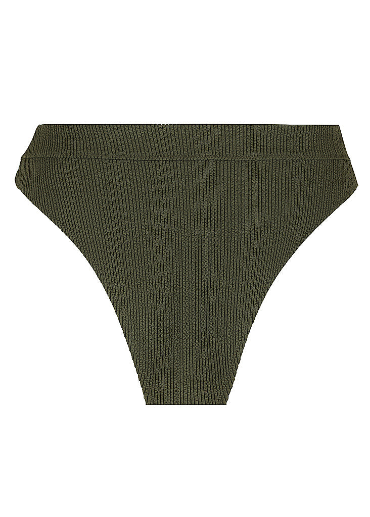 ESSENTIAL MID-RISE BOTTOM - OLIVE